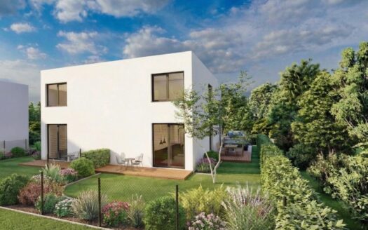 Už dokončený: Novostavba rodinného domu v rakúskom Parndorf